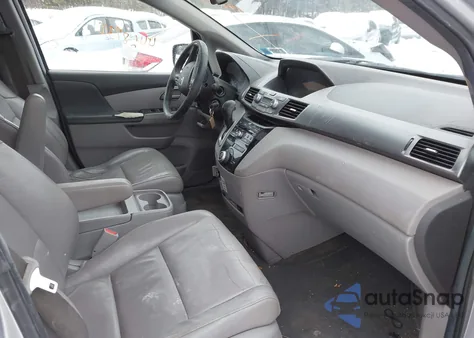 2013 Honda Odyssey Ex-L from USA, damaged, VIN 5FNRL5H69DB046874